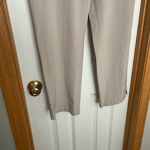 Coolibar Wide Leg Pants Cream/Tan Size Medium UPF 50+ - Picture 6 of 11